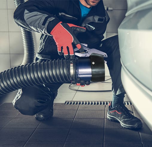 Vehicle exhaust gases