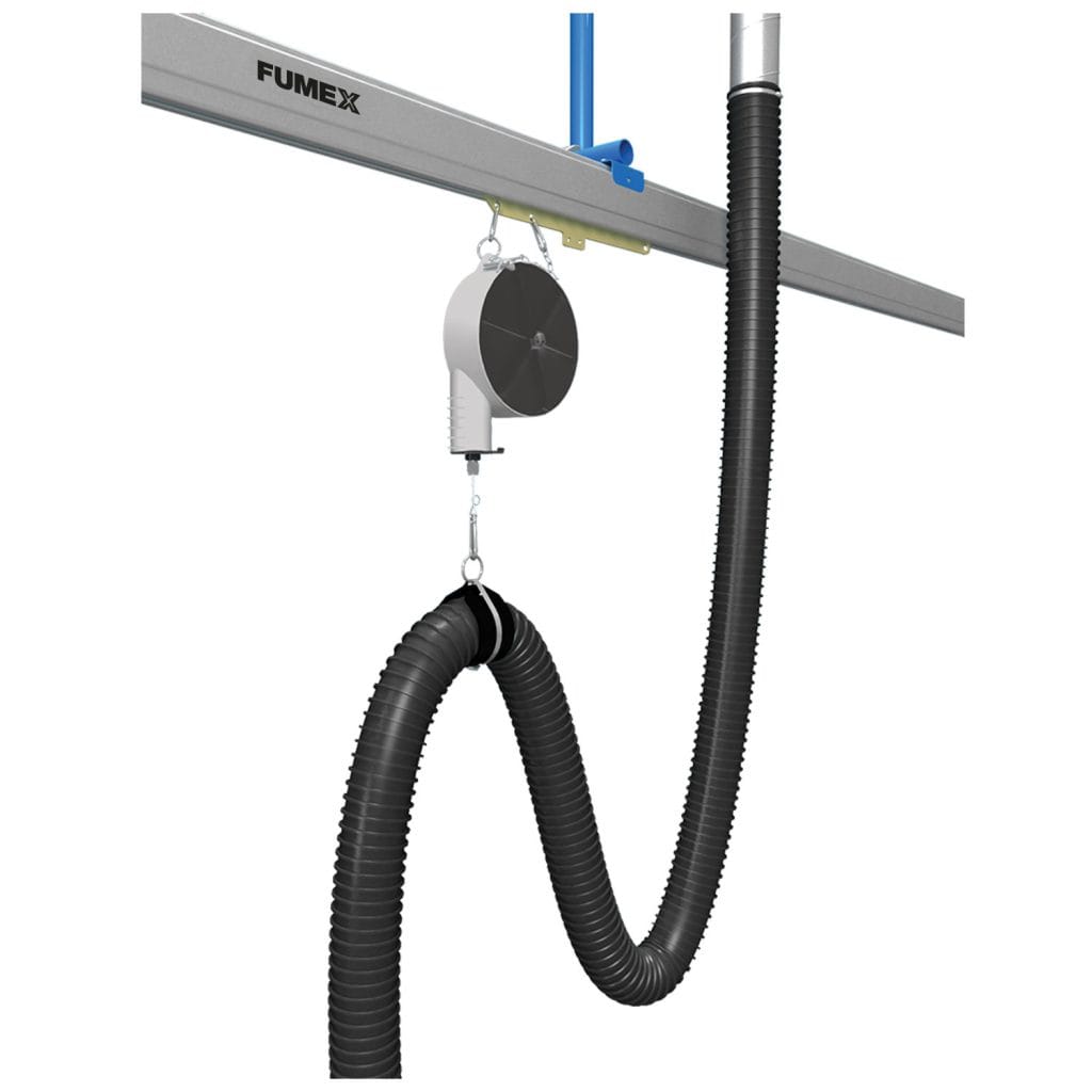 Fumex AFSA exhaust rail